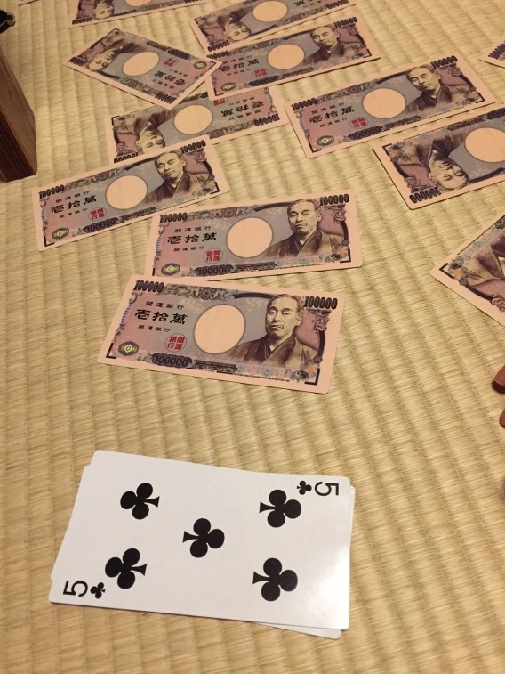 一万円札トランプ3